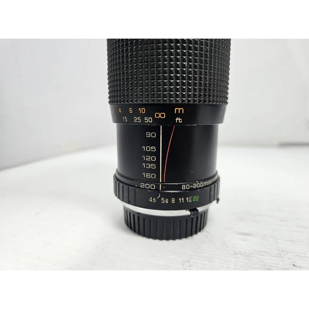 Marexar-CX 1:4.5 f=80-200mm Multi-Coated Camera Lens Minolta M/MD‎ Mount